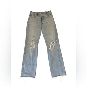 Levi’s ribcage straight jeans